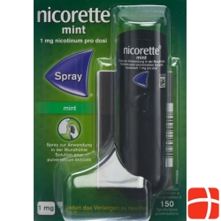 Nicorette Mint Spray 2x 150 Dos