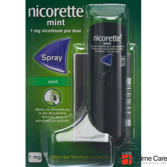 Nicorette Mint Spray 2x 150 Dos buy online