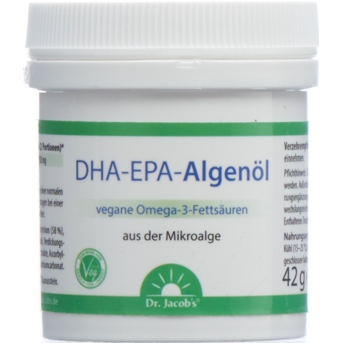 Dr. Jacob's Dha-epa-algenoel Kapseln Dose 60 Stück buy online