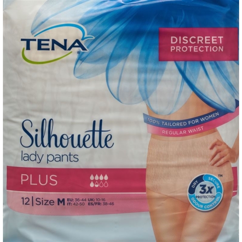 Tena Silhouette Plus M Creme 12 Stück buy online