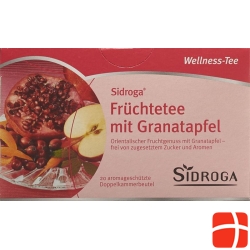 Sidroga Früchtetee mit Granatapfel 20 Beutel