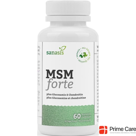 Sanasis Msm Glucosamin & Chondroitin Kapseln 60 Stück buy online