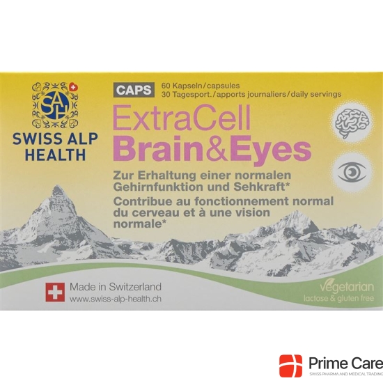 Extra Cell Brain & Eyes Capsules Blister 60 Piece buy online