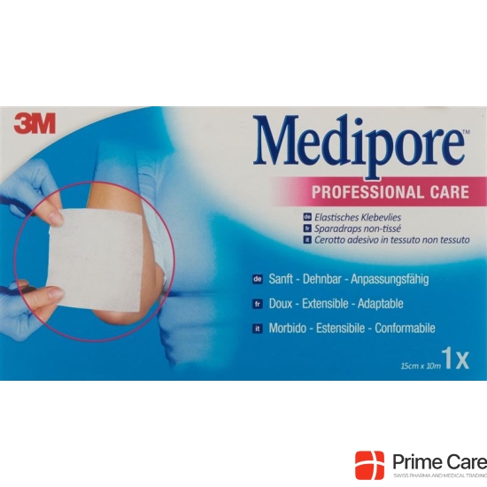 3M Medipore adhesive fleece 20cmx10m liner white buy online