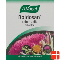 Vogel Boldosan Leber-Galle Tabletten Glas 60 Stück