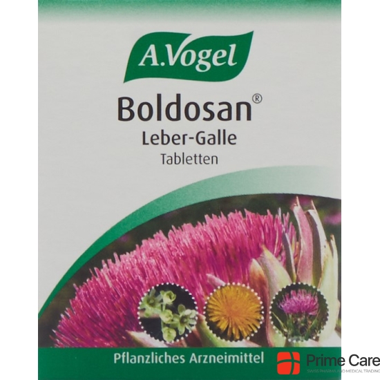 Vogel Boldosan Leber-Galle Tabletten Glas 60 Stück buy online