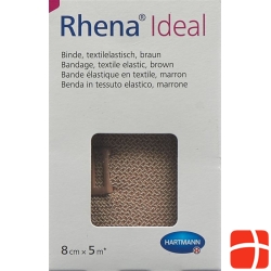 Rhena Ideal Elastische Binde 8cmx5m Hautfarbig Neu