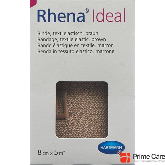 Rhena Ideal Elastische Binde 8cmx5m Hautfarbig Neu buy online