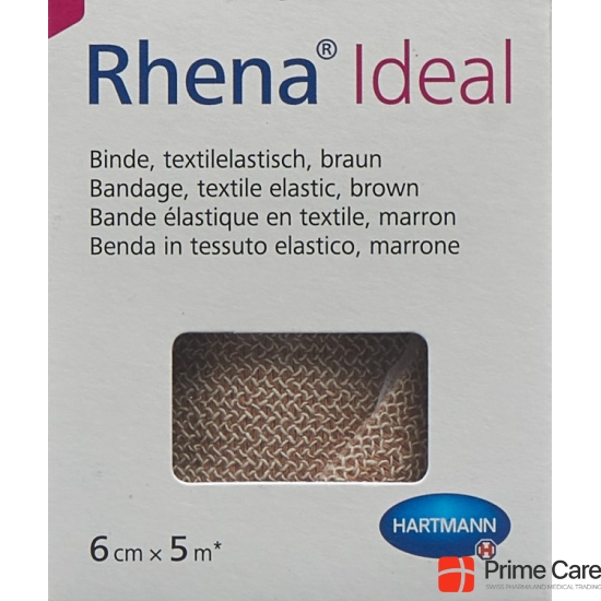 Rhena Ideal Elastische Binde 6cmx5m Hautfar buy online