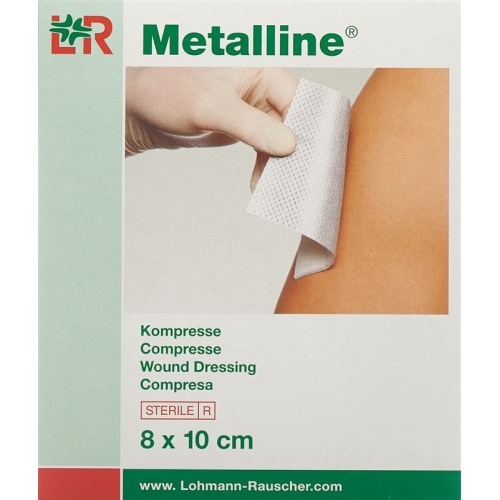 Metalline Kompressen Steril 8x10cm 10 Beutel buy online