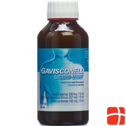 Gavisconell Liquid Mint Suspension In Flasche 300ml