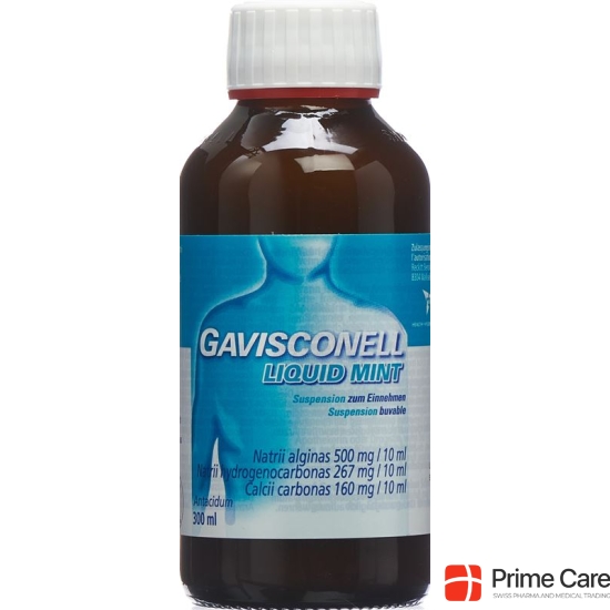 Gavisconell Liquid Mint Suspension In Flasche 300ml buy online