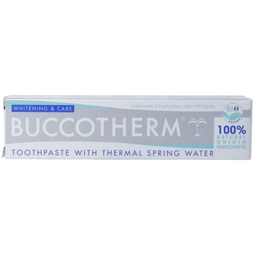 Buccotherm Zahnpasta Aufheller Pfl Bio (n) 75ml buy online