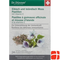 Dr. Dünner Icelandic Moss Pastilles 24 Capsules