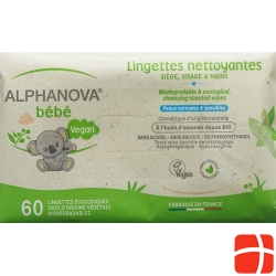 Alphanova BB Lingettes Coton Bio 72 Stück