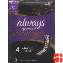 Always Discreet Boutique Inkontinenz Einlage Long 8 Stück