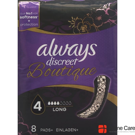 Always Discreet Boutique Inkontinenz Einlage Long 8 Stück buy online