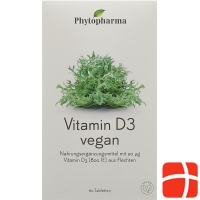 Phytopharma Vitamin D3 Tabletten Vegan 60 Stück
