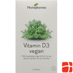 Phytopharma Vitamin D3 Tabletten Vegan 60 Stück