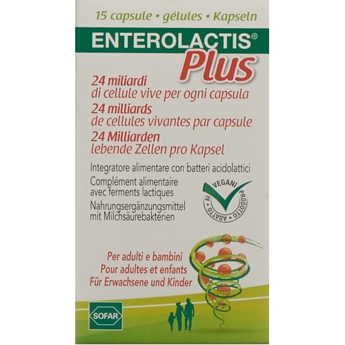 Enterolactis Plus Kaps 15 pcs