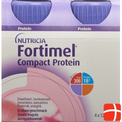 Fortimel Compact Protein Erdbeere (n) 4x 125ml