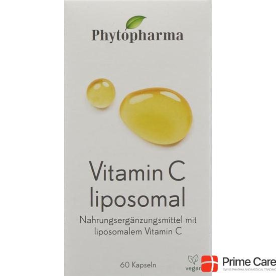 Phytopharma Vitamin C Kapseln Liposomal Dose 60 Stück buy online