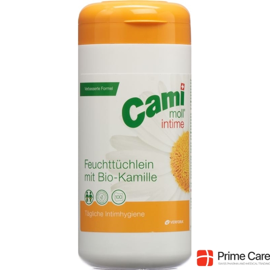 Cami Moll Intime Feuchttücher Nf Dose 100 Stück buy online