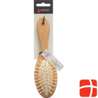 Herba Haarbürste M Holzstift Klein Buchenholz FSC
