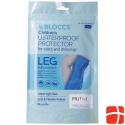 Bloccs Bad Dusch Wasserschutz Bein 24-40/53.5cm Ki