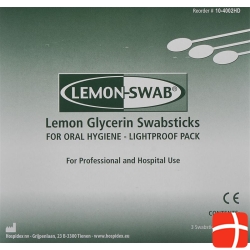 Lemon-swab Glycerin Wattestäbchen Zitr 25x 3 Stück