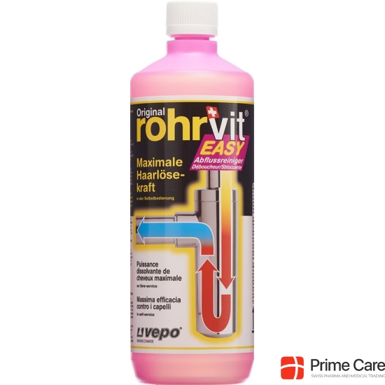 Rohrvit Easy Abflussreiniger Flasche 1000ml buy online