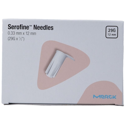 Serofine Ndeedles 0.33x12mm Steril 100 Stück buy online