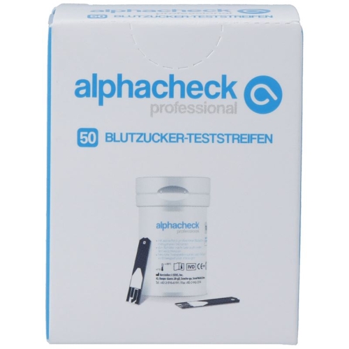 ALPHACHECK professional Blutzucker Teststr