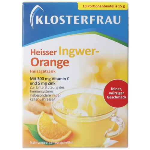 Klosterfrau Heisser Ingwer-Orange (neu) 10x 15g buy online