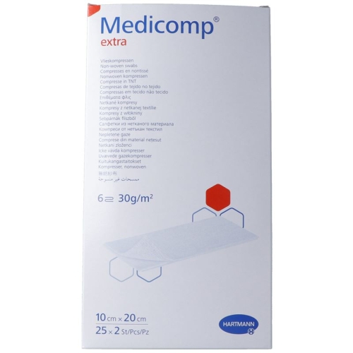 Medicomp Extra 6 Fach S30 10x20cm St 25x 2 Stück buy online