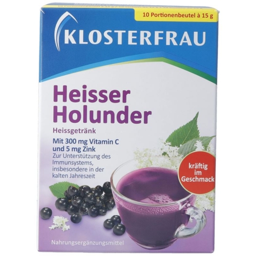 Klosterfrau Heisser Holunder (neu) 10 Beutel 15g buy online