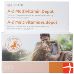 Livsane A-z Multivitamin Depot Tabletten Ch 60 Stück