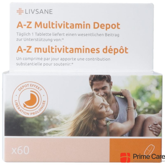 Livsane A-z Multivitamin Depot Tabletten Ch 60 Stück buy online