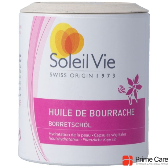 Soleil Vie borage oil Kaps 694 mg cold pressed organic 90 pcs