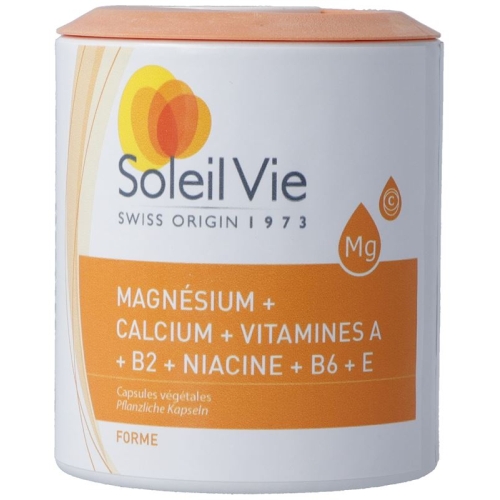 Soleil Vie Magnesium Calcium + Vit Kapseln 100 Stück buy online