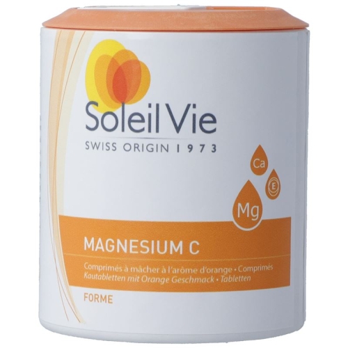 Soleil Vie Magnesium C Kautabletten Orange 100 Stück buy online