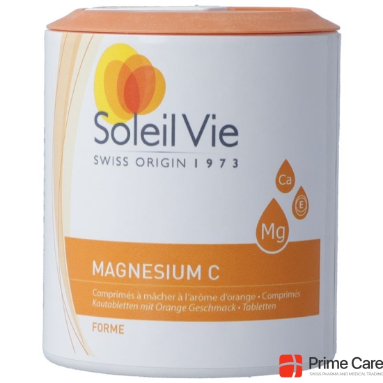 Soleil Vie Magnesium C Kautabletten Orange 100 Stück buy online