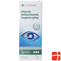 Livsane Intensiv Befeucht Augentropfen Flasche 10ml