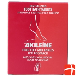 Akileine Rot Sprudelnde Badetabletten 6x 20g