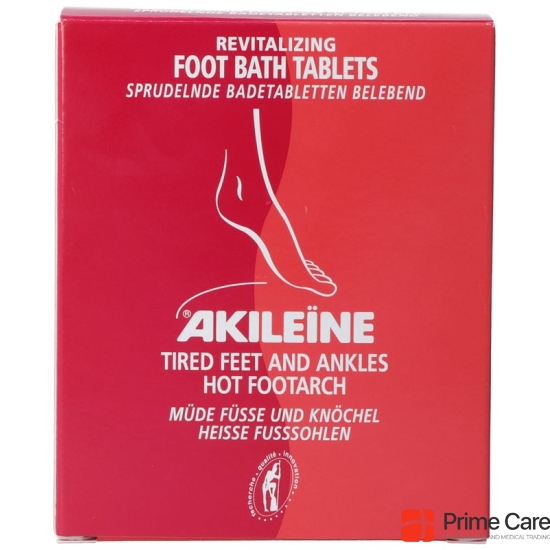 Akileine Rot Sprudelnde Badetabletten 6x 20g buy online