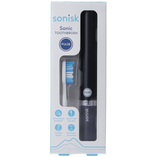 Sonisk sonic toothbrush Black buy online