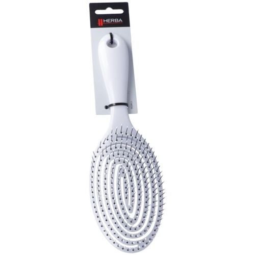 Herba 3D Spiral Detangling Brush 23cm White Large buy online