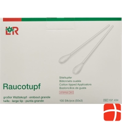 Raucotupf Wattestaebch 15cm Gr Kopf St 50x 2 Stück