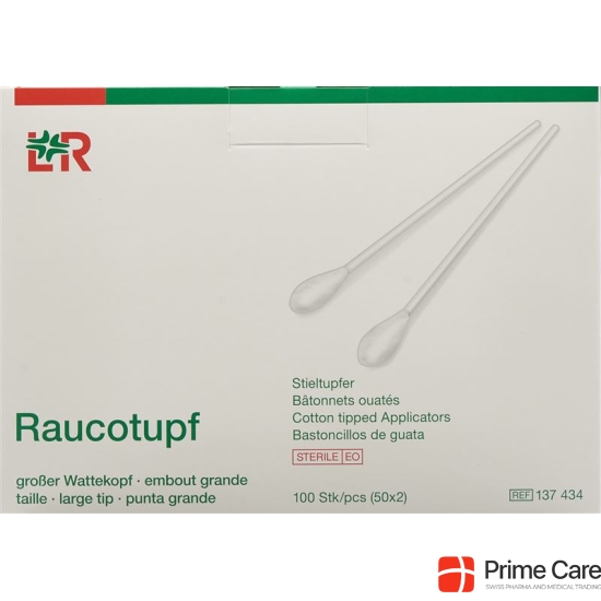 Raucotupf Wattestaebch 15cm Gr Kopf St 50x 2 Stück buy online