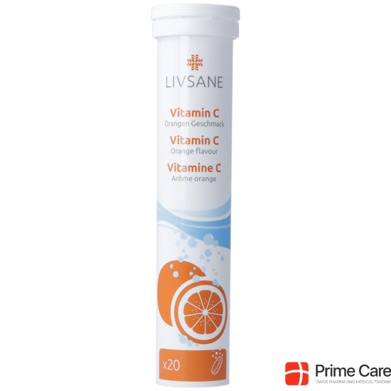 Livsane Vitamin C Orangen Geschmack 20 Stück buy online